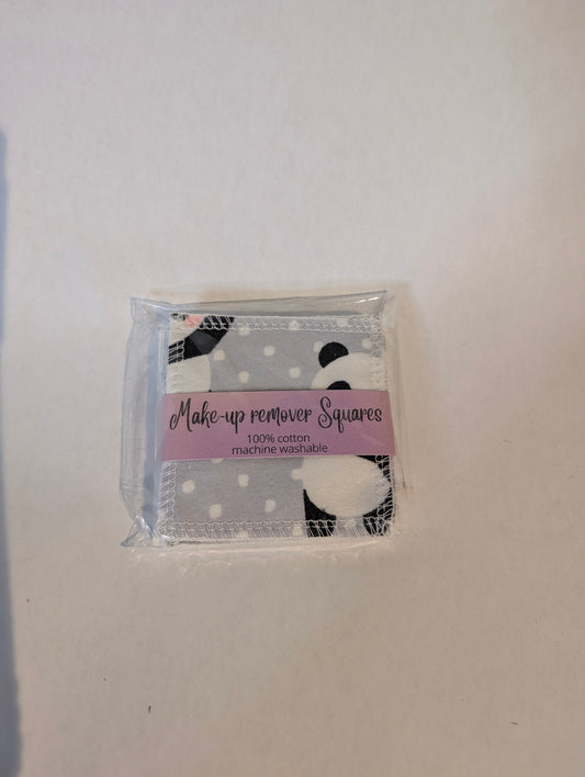 Panda Reusable Makeup Remover Squares