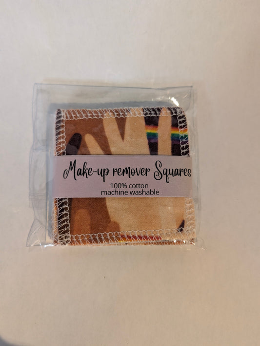 Pride Hands Makeup Remover Squares