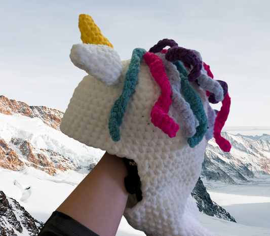 Unicorn Ski/Snowboard Helmet Cover